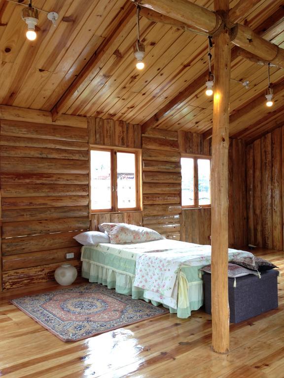 Agape Log Cabin Sagada Eksteriør billede